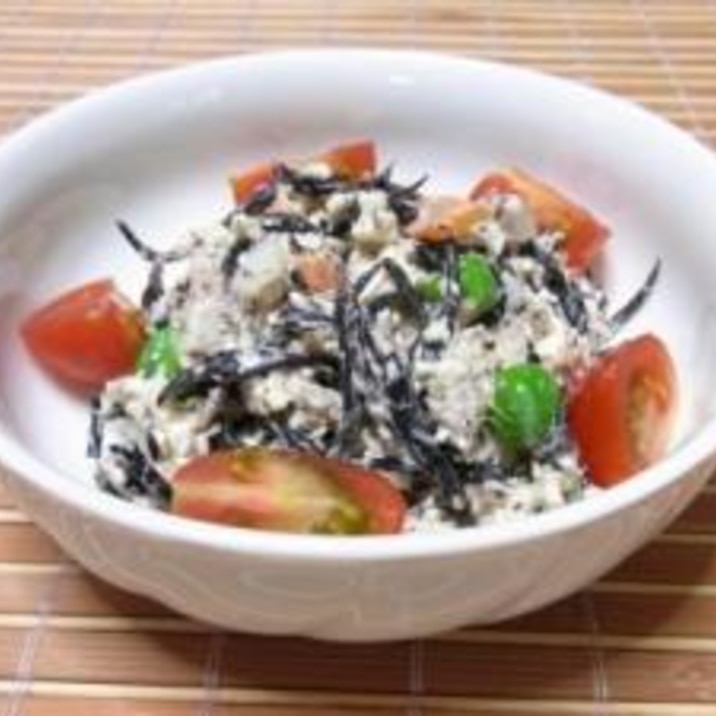 ひじきとお豆腐のツナマヨサラダ レシピ 作り方 By Sachicot 楽天レシピ